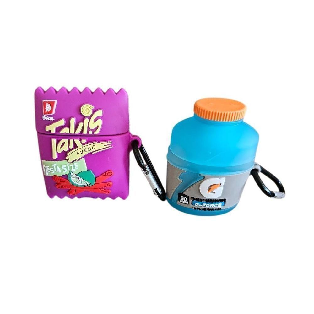 2 airpod case bundle for Airpods 1&2 takis and Gatorade